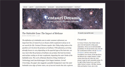 Desktop Screenshot of centauri-dreams.org