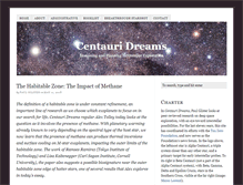 Tablet Screenshot of centauri-dreams.org